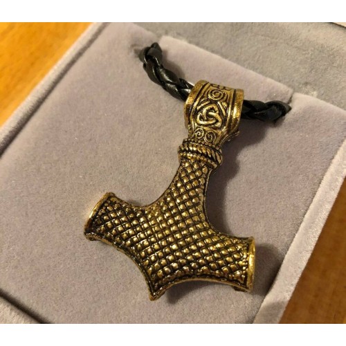 Thor Hammer Pendant In Box