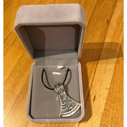 Axe Head Pendant In Box
