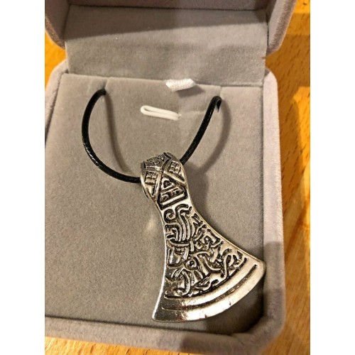 Axe Head Pendant In Box