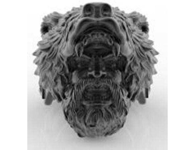 Wolf Man Ring in Box