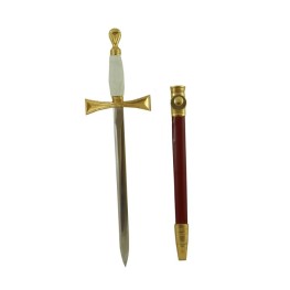 Masonic Dagger in Red