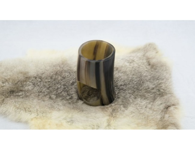 Natural Horn Table Stand for Drinking Horn