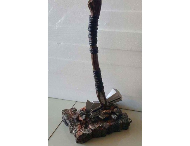Small Resin Axe with Stand