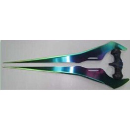 Double Bladed Fantasy Knife (Titanium)